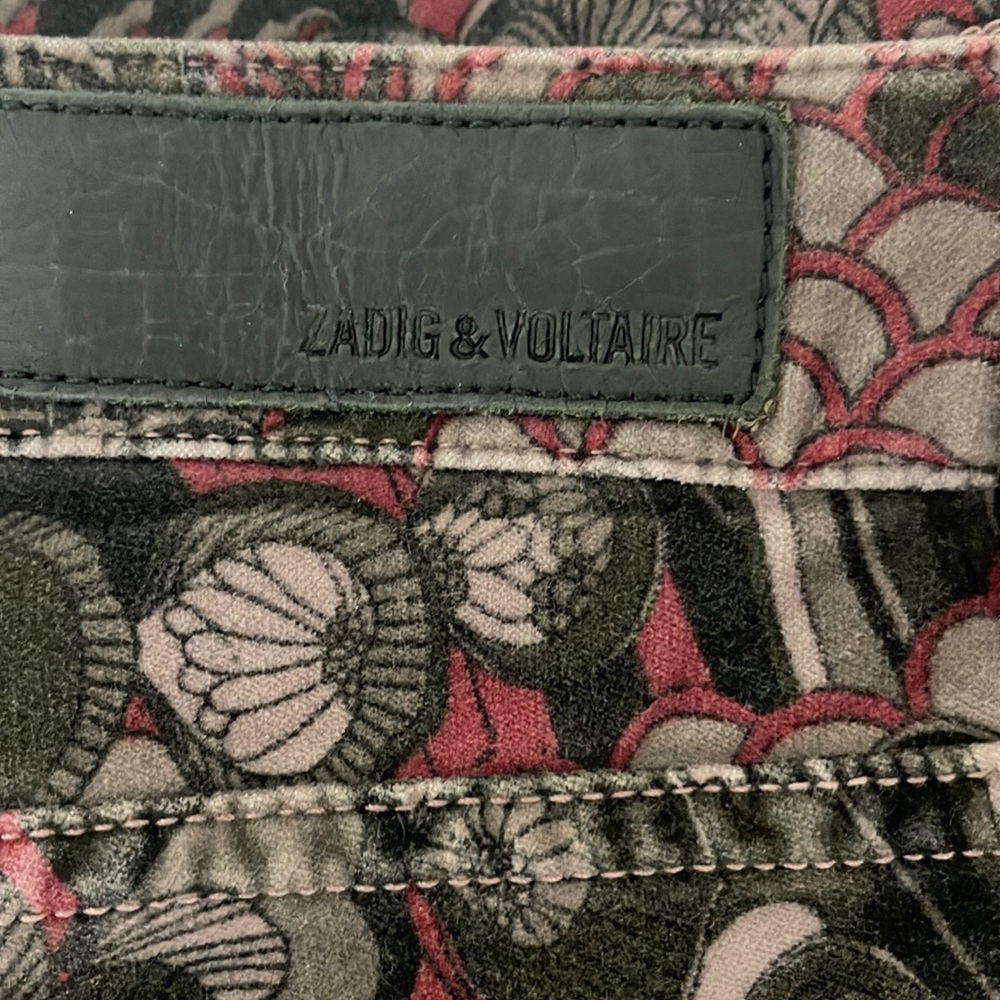 European size 40 (US 4/6) multi color pants